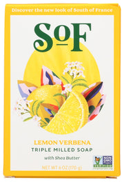 Our long-lasting, signature bar is triple milled with coconut oil and sustainable palm oil, creating a creamy lather for an uplifting cleansing experience, while organic, Fair Trade Certified shea butter leaves skin soft and moisturized.