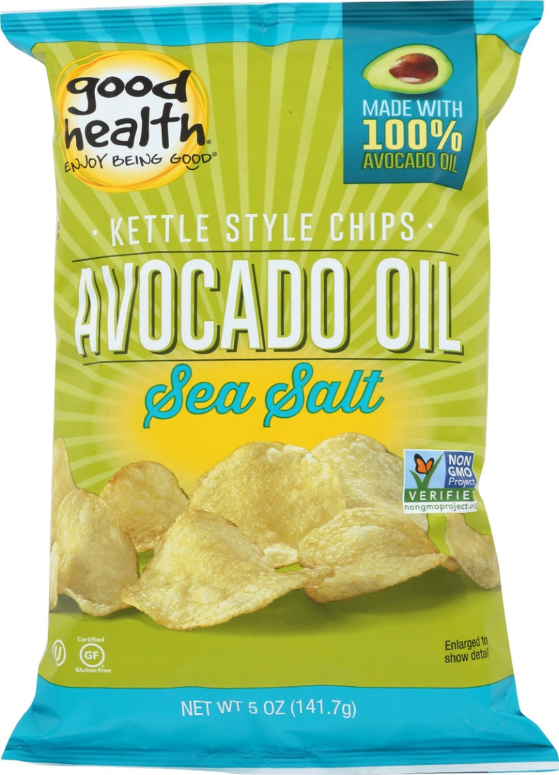 These golden beauties are made with only three simple ingredients - real sliced potatoes, a dusting of sea salt and flavor-rich 100% Avocado Oil, so you can.. Enjoy Being Good!