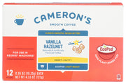 



Every Cameron's blend is made from 100% Specialty Grade Coffee, developed with only the highest quality beans. Crafted with care from bean to brew, each step of Cameron's process from harvest to roast is rigorous and meticulous, so you get the smoothest brews and the ultimate blends.



