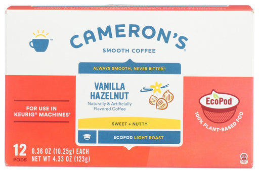 Every Cameron's blend is made from 100% Specialty Grade Coffee, developed with only the highest quality beans. Crafted with care from bean to brew, each step of Cameron's process from harvest to roast is rigorous and meticulous, so you get the smoothest brews and the ultimate blends.