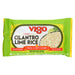In addition to serving with Mexican foods, it also pairs nicely with grilled fish or seafood, chicken and pork. Versatile and delicious and with only a 20 minute cook time, Vigo Cilantro Lime Rice is perfect for today's time conscious and discerning consumers.