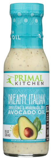 PRIMAL KITCHEN: Dreamy Italian Dressing, 8 fo