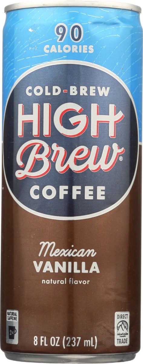 Vanilla and cinnamon enhance this cold-brew coffee, proving there is no border for great taste.