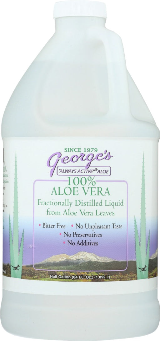 George's 100% Aloe Vera Juice is a premium quality product that offers a wide range of uses. The high quality of this aloe vera juice ensures that you are getting the best possible benefits from this natural ingredient. Whether used topically or ingested, George's Juice is a versatile product that can be incorporated into your daily routine for a variety of health and wellness benefits.