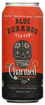 BLUE DURANGO ICED TEA: Charmed VooDoo Iced Tea, 16 fo