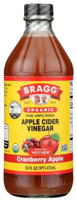 BRAGG: ACV Blends Cranberry Apple, 16 oz