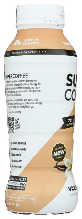 SUPER COFFEE: Vanilla Latte Super Coffee, 12 fo