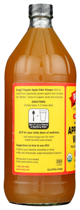 BRAGG: Apple Cider Vinegar, 32 oz