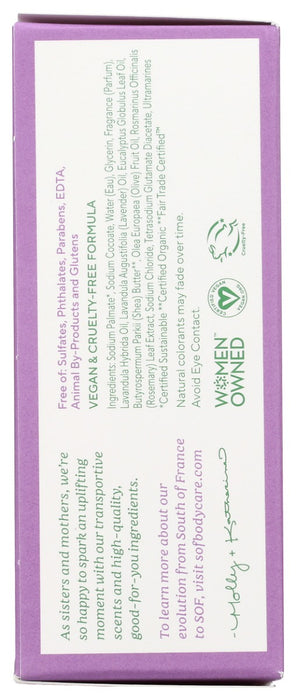 SOUTH OF FRANCE: Lavender Fields Bar Soap, 6 oz