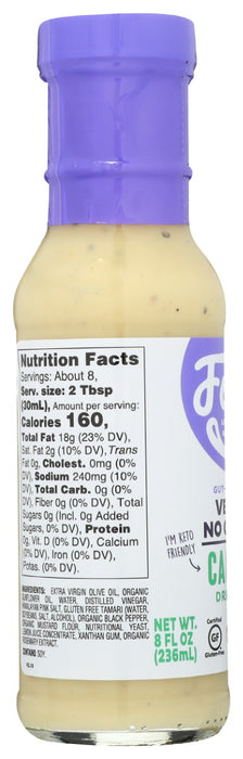 FODY FOOD CO: Vegan Caesar Salad Dressing, 8 fo