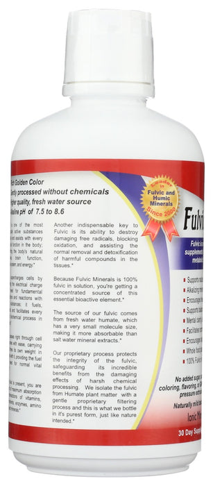 VITAL EARTH MINERALS: Fulvic Minerals, 32 oz