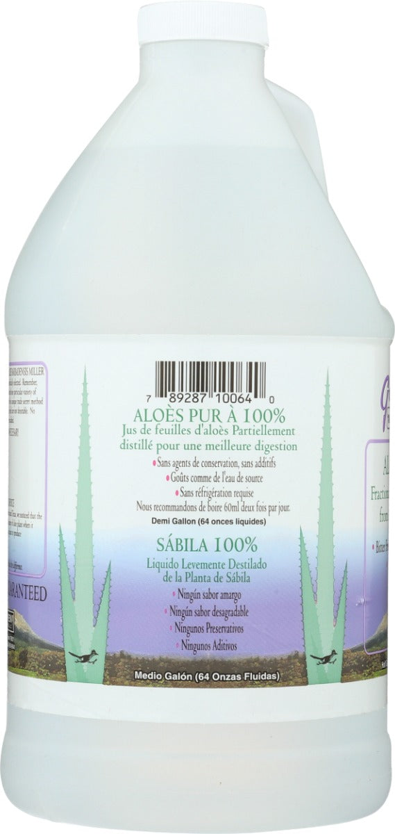 GEORGES: Aloe Vera Fractionally Distilled Liquid, 64 oz