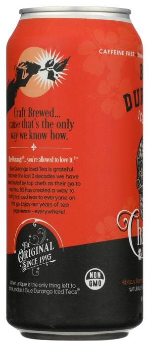 BLUE DURANGO ICED TEA: Charmed VooDoo Iced Tea, 16 fo
