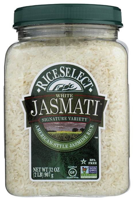 Inspired by Thai jasmine rice, our Jasmati® Rice beckons with an intoxicating aroma, exquisite texture and pronounced-yet-subtle flavor. It's ideal for culinary exploration, particularly with Asian-focused techniques and flavors on account of its long and slender grains. Similar to Texmati®, Jasmati is an American-style hybrid rice singularly unique to RiceSelect®'s Signature Line.