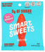 
Smartly-sweetened with high-quality stevia
Delicious candy without the use of sugar alcohols (erythritol, maltitol, sorbitol and xylitol)
Made without major allergens as ingredients (no tree nuts, peanuts, wheat, soybeans, milk, eggs, fish or shellfish)
Plant-based goodness
Gluten-free low sugar gummy candy
