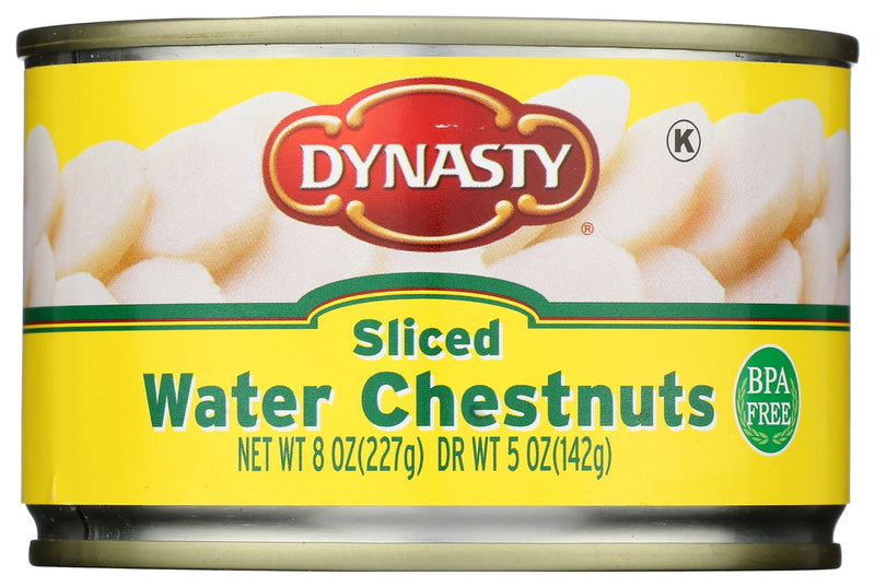 Dynasty water chestnuts have a mild, slightly sweet flavor &amp; tender-crisp texture. They are excellent in both oriental &amp; western-style dishes such as stir-fry combinations, soups, salads &amp; casseroles.