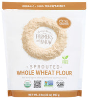 Our whole grain includes the bran and germ, and all key nutrients. Grown veganically, without chemicals, or animal-based fertilizers, then sprouted to maximize nutrition and digestibility. Non-GMO Project Verified.