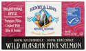 With its traditional style preparation, this salmon offers a delicate texture and savory flavor that's perfect for salads, sandwiches, or enjoying straight from the can. Experience the exceptional taste of Alaskan salmon with Henry &amp; Lisas Pink Salmon.