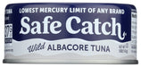 Safe Catch Albacore has the lowest mercury limit of any albacore brand! We add a touch of salt to this albacore to enhance the flavor.