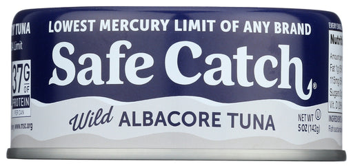 Safe Catch Albacore has the lowest mercury limit of any albacore brand! We add a touch of salt to this albacore to enhance the flavor.