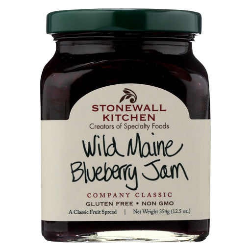 STONEWALL KITCHEN: Wild Maine Blueberry Jam, 12.5 oz