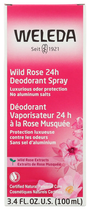 WELEDA: Wild Rose Deodorant, 3.4 fo