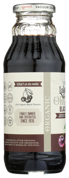 LAKEWOOD: Organic Black Cherry Juice Concentrate, 12.5 fo