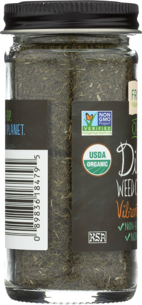 FRONTIER HERB: Organic Cut and Sifted Dill Weed, 0.71 oz