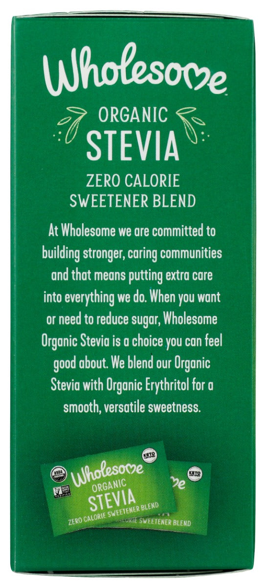 WHOLESOME: Organic Stevia 35Pk, 1.23 oz