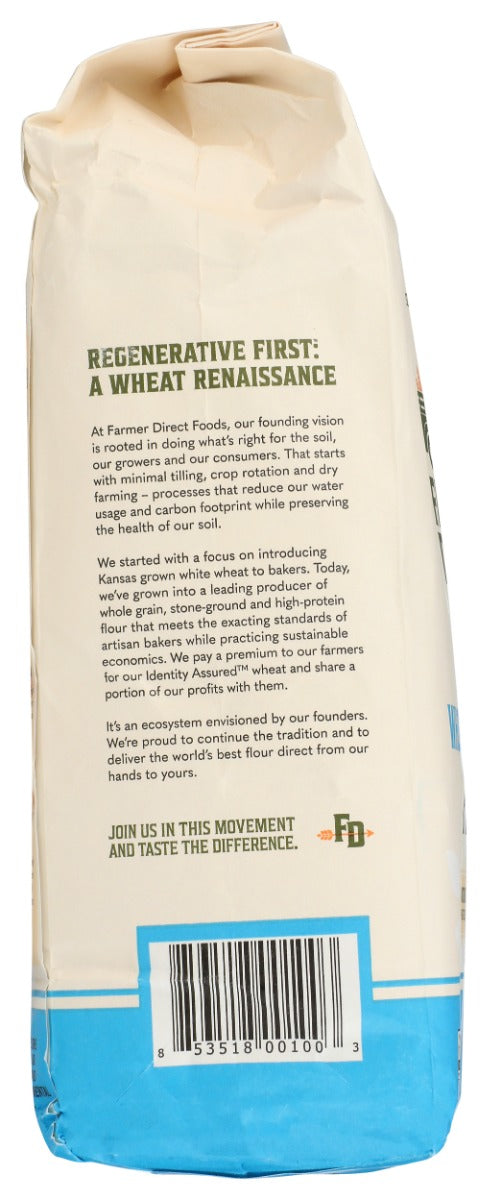 FARMER DIRECT FOODS: Whole White Wheat Flour, 5 lb