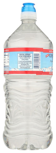 CRYSTAL GEYSER: Alpine Spring Water Sport Cap, 1 lt - No Brand For Less