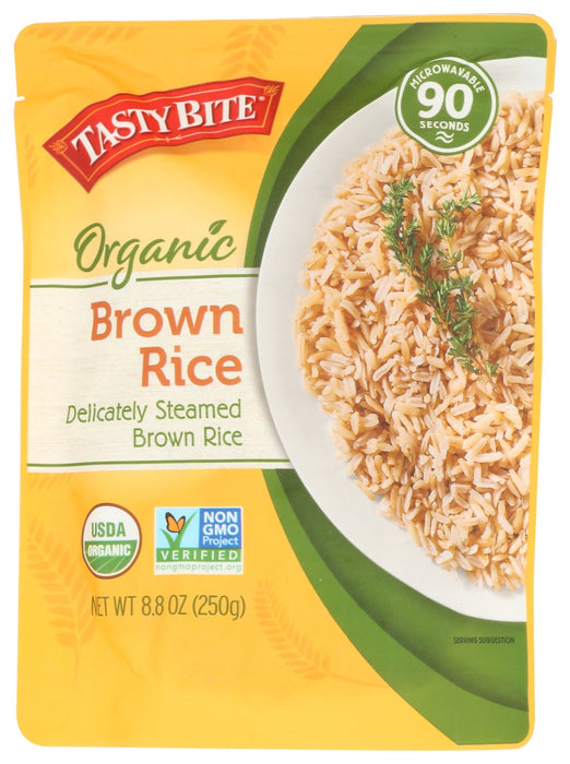 TASTY BITE: Organic Brown Rice, 8.8 oz