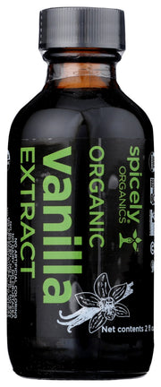 SPICELY ORGANICS: Organic Vanilla Extract, 2 fo