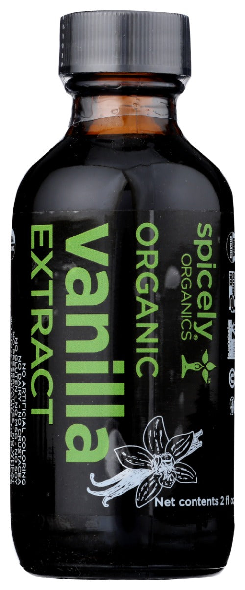 SPICELY ORGANICS: Organic Vanilla Extract, 2 fo