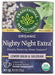 Our valerian tea for sleep infuses our original Nighty Night tea with the extra power of valerian. Celebrated by the ancient Greeks for its role in sleep promotion, valerian is a gentle, time-tested herbal sedative. To create our strongest sleep formula, we blended valerian with complementary herbs like passionflower, lemon balm, and peppermint to mellow you out and help you sleep easy.*