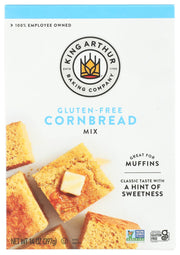 This golden, tender cornbread is easy to prepare with our Gluten-Free Cornbread Mix (we've measured and mixed the same great ingredients you love for you!), loaded with whole grains (that means good and good for you), and is difficult to resist (trust us, we've tried). The mix, made with whole sorghum flour, makes a slightly sweet cornbread with a moist texture. Perfect alongside soup and stews or with a salad.