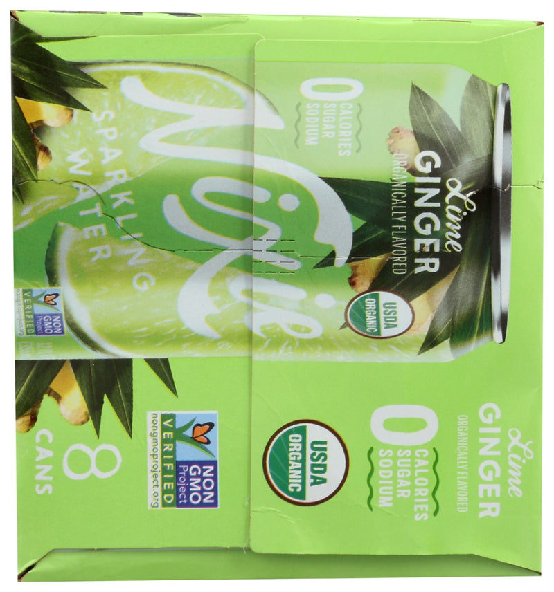 NIXIE: Lime Ginger Sparkling Water 8Pk, 96 fo