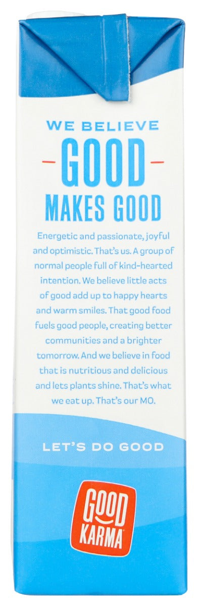 GOOD KARMA: Vanilla Flaxmilk Protein, 32 fo