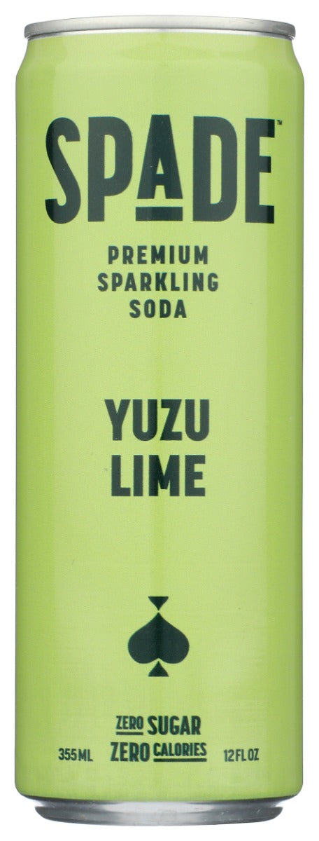 SPADE: Yuzu Lime Soda, 12 fo