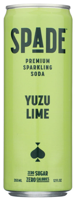 SPADE: Yuzu Lime Soda, 12 fo