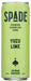SPADE: Yuzu Lime Soda, 12 fo