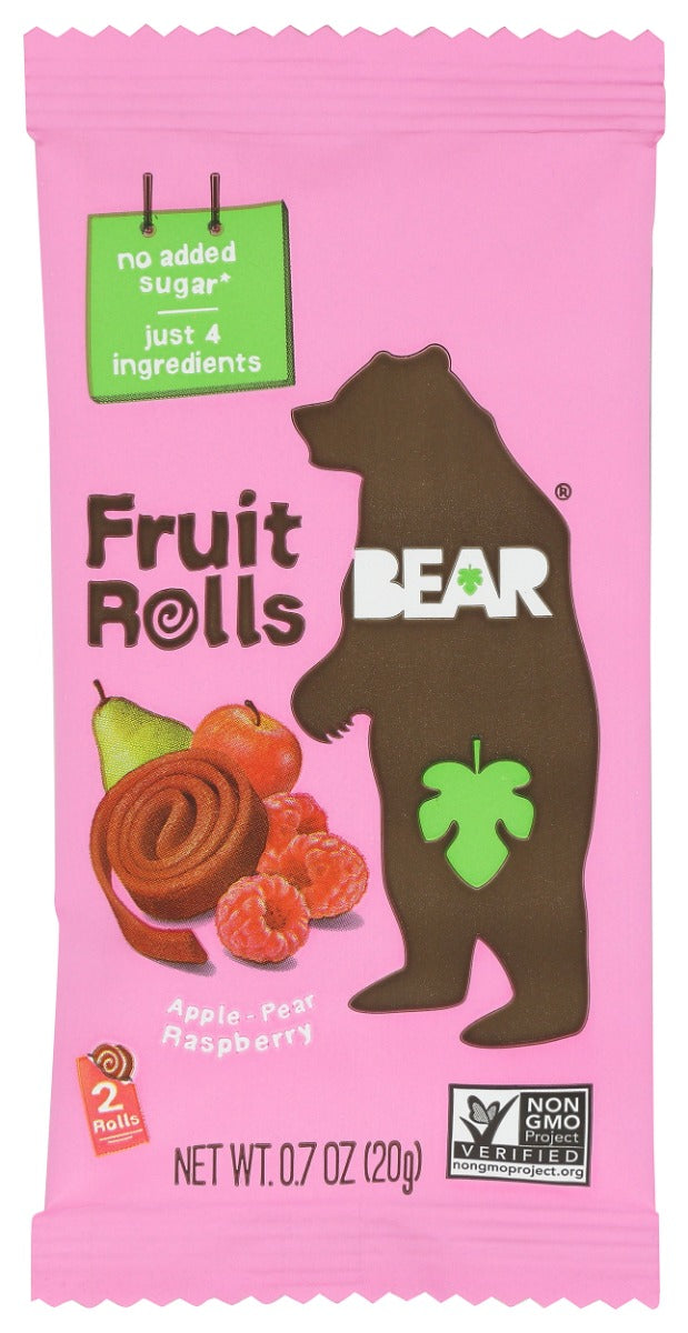 Choose our Raspberry Fruit Rolls and taste the sweet, berry punch of a freshly picked raspberry. Join us at the raspberry fields. The gently dried Fruit Rolls are made with real fruits and only contain 4 ingredients! They are not only yummy but also gently made to preserve all the goodness of fruit: source of fiber, vitamins &amp; minerals. The perfect delicious fruit snack for lunchboxes or on the go.