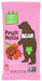 Choose our Raspberry Fruit Rolls and taste the sweet, berry punch of a freshly picked raspberry. Join us at the raspberry fields. The gently dried Fruit Rolls are made with real fruits and only contain 4 ingredients! They are not only yummy but also gently made to preserve all the goodness of fruit: source of fiber, vitamins &amp; minerals. The perfect delicious fruit snack for lunchboxes or on the go.