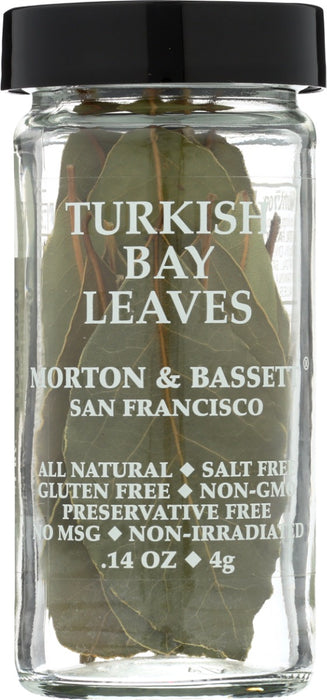 Seafood benefits from steaming with a leaf or two. Break a leaf and add to your favorite marinade recipes. Essential for tomato sauces and stocks. Remove before serving.
