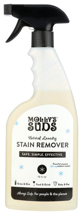 MOLLYS SUDS: Natural Laundry Stain Remover, 16 fo