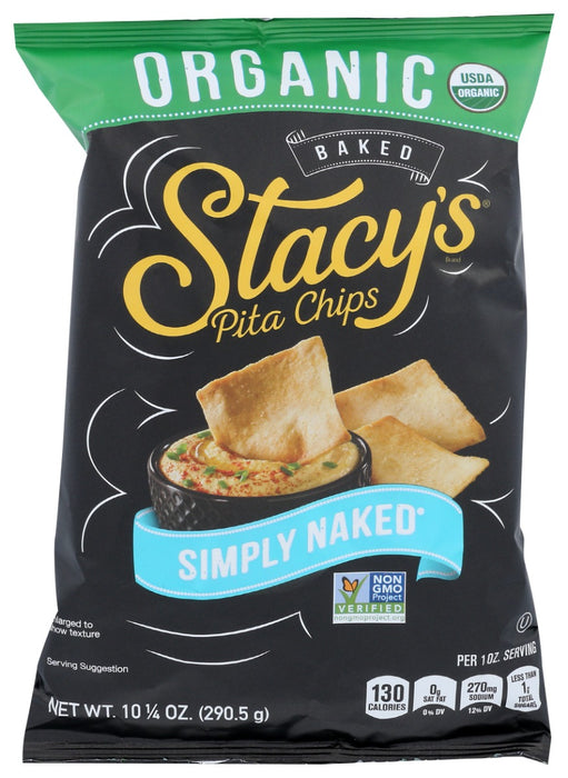 STACYS PITA CHIP: Simply Naked Organic Pita Chips, 10.25 oz