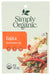 In Tex-Mex cuisine, fajita is a generic term referring to grilled meat on a flour or corn tortilla. But there's nothing generic about a fajita made with Simply Organic® Fajita Mix. Just the right amount of spices, including chili pepper, garlic, cumin and coriander, to make your fajitas come alive.
Packaging may vary ” same Simply Organic quality, now in a new standout look. 