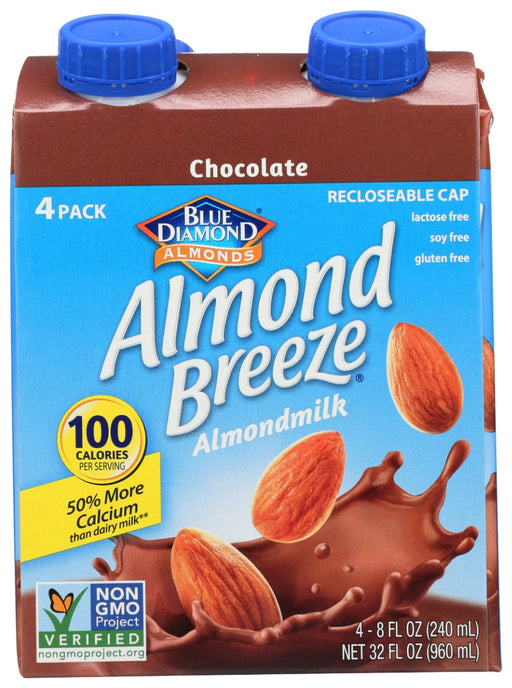 Keep your shelves stocked with the rich chocolate flavor and creamy texture of shelf stable Almond Breeze® Chocolate Almondmilk. This calcium-enriched, lactose-free, and soy-free is guaranteed to satisfy the sweet tooth of the chocolate lover in your house.
Our Shelf Stable products utilize a special type of packaging from Tetra Pak® that locks in the freshness and delicious taste.