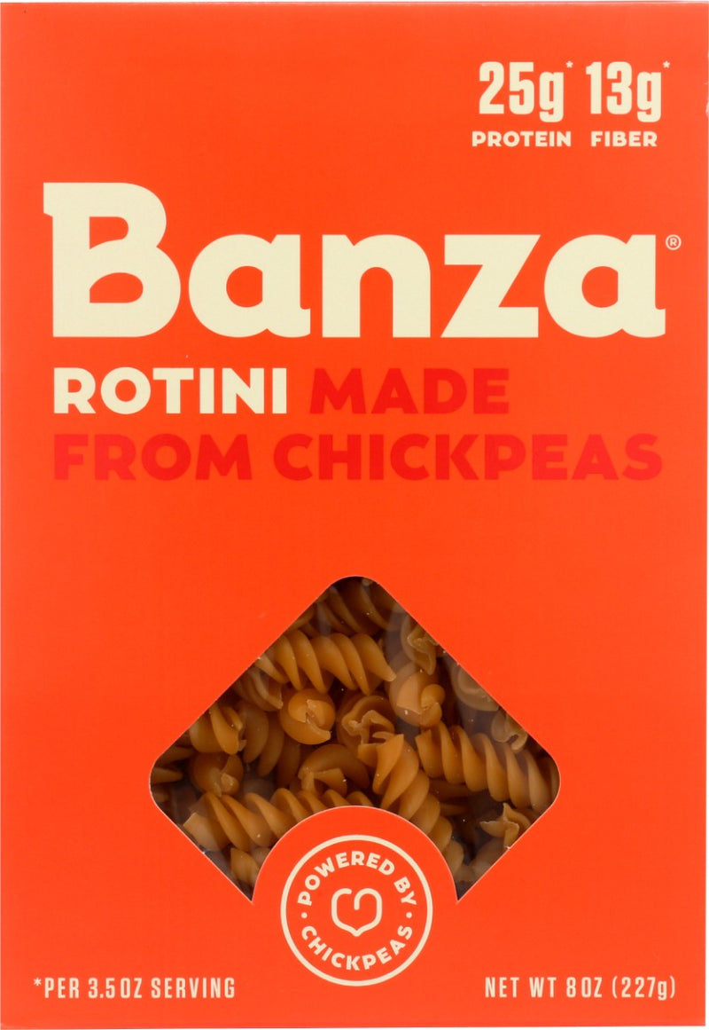 We make all the pasta shapes you love with chickpeas. Why? Because we want to eat more pasta! And when your pasta is nutrient-dense, good for the planet, packed with 20G of protein, AND super delicious? Then pasta night can be every night!