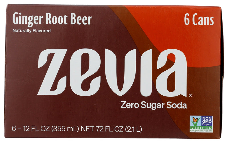 Zevia Ginger Root Beer"because it's about time somebody spiced up this classic. Everything you love about root beer, with the extra kick of ginger. A pleasant kick, like a dance move at your sister's wedding. Nothing combative to your taste buds. Naturally sweetened, with zero sugar and zero calories, and just the spice you've been searching for. Packaging may vary.